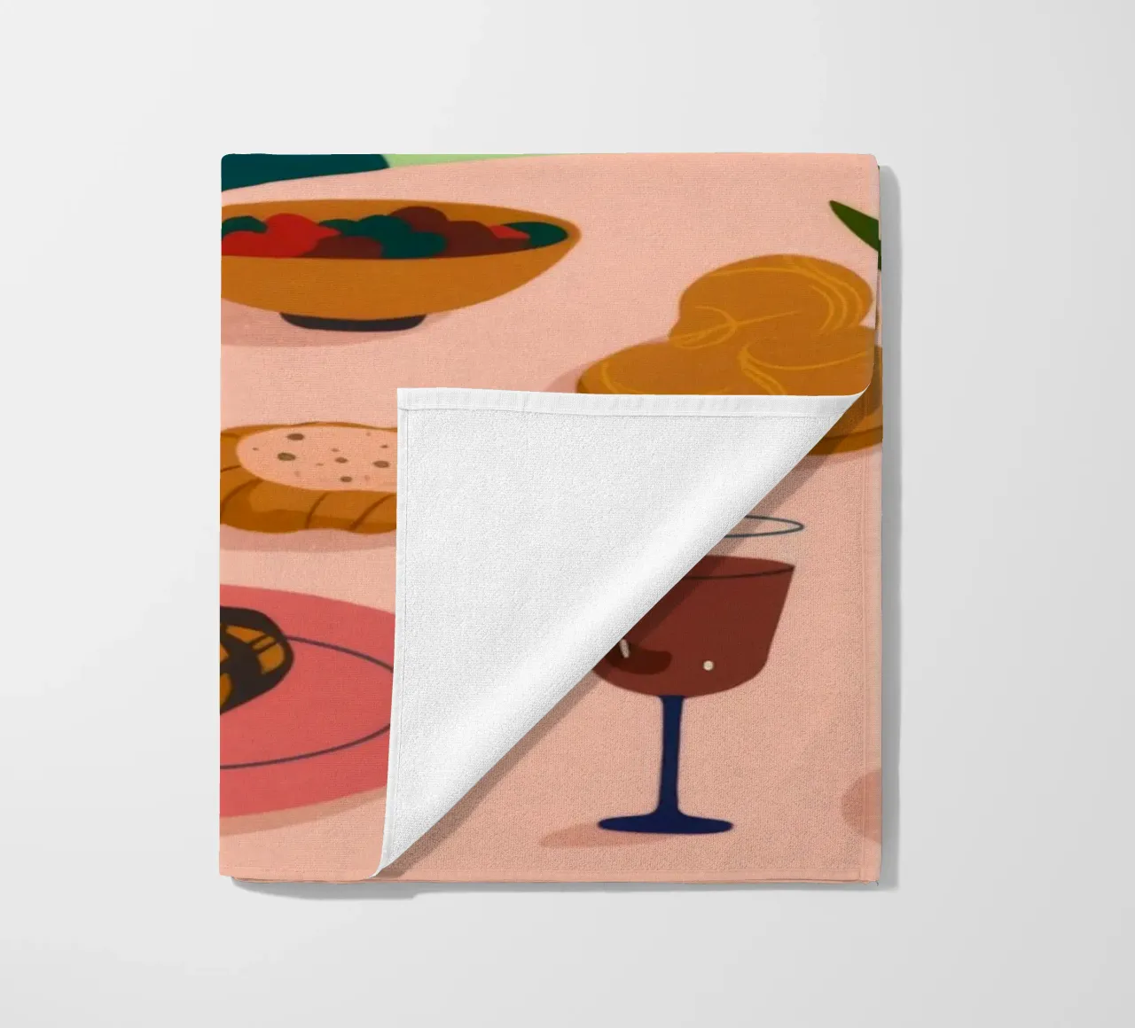 Scena del tavolo da pranzo telo mare da Kamera Obskura