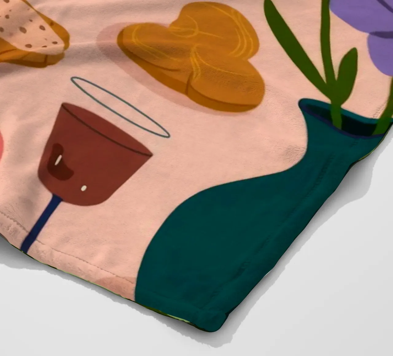 Esstisch-Szene Fleecedecke von Kamera Obskura