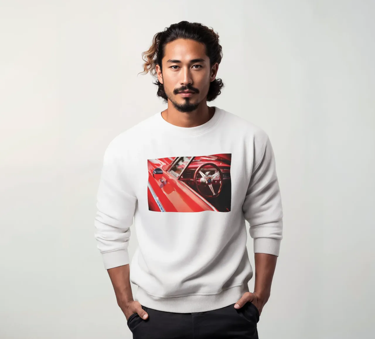 Auto rossa felpa da Dave Hare Photography