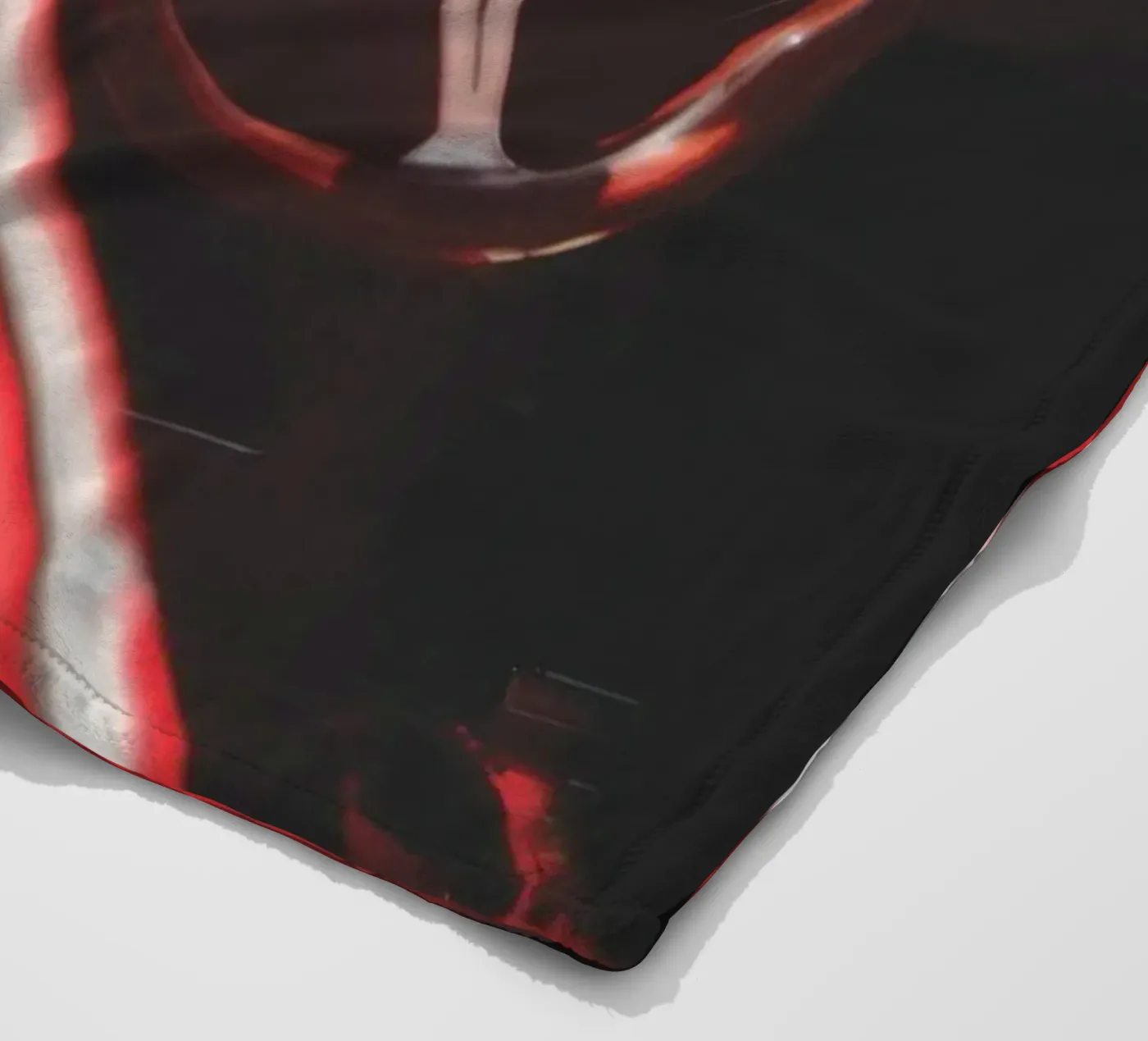 Red Car fleece blanket by Dave Hare Photography