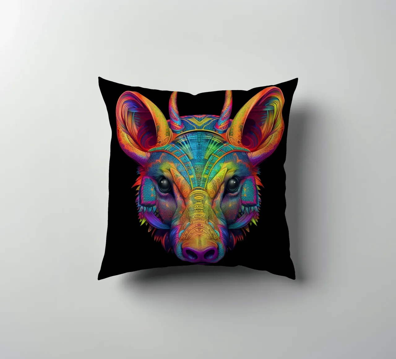 Tatoo Aardvark cuscino da Animal Portraits