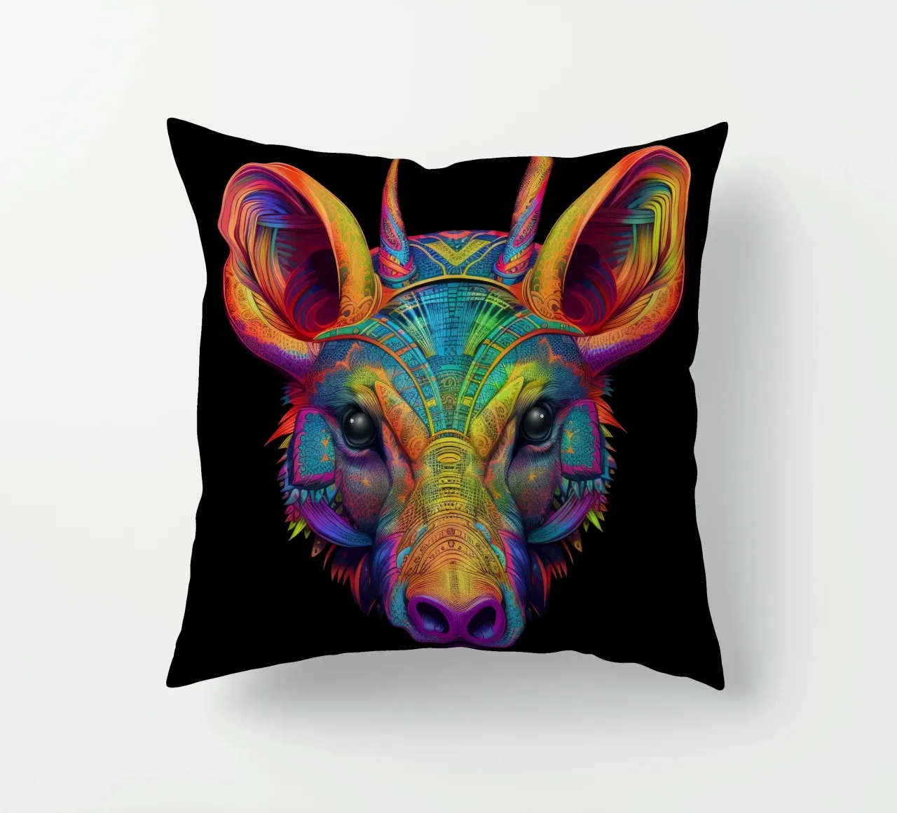 Tatoo Aardvark cuscino da Animal Portraits