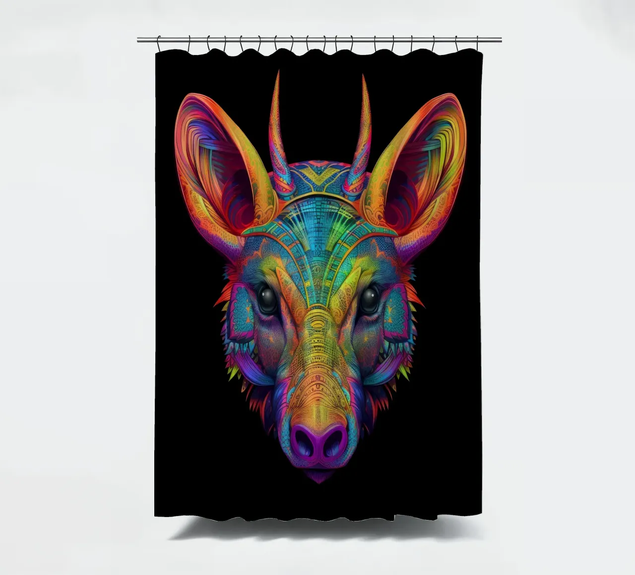 Tatoo Aardvark tenda da doccia da Animal Portraits