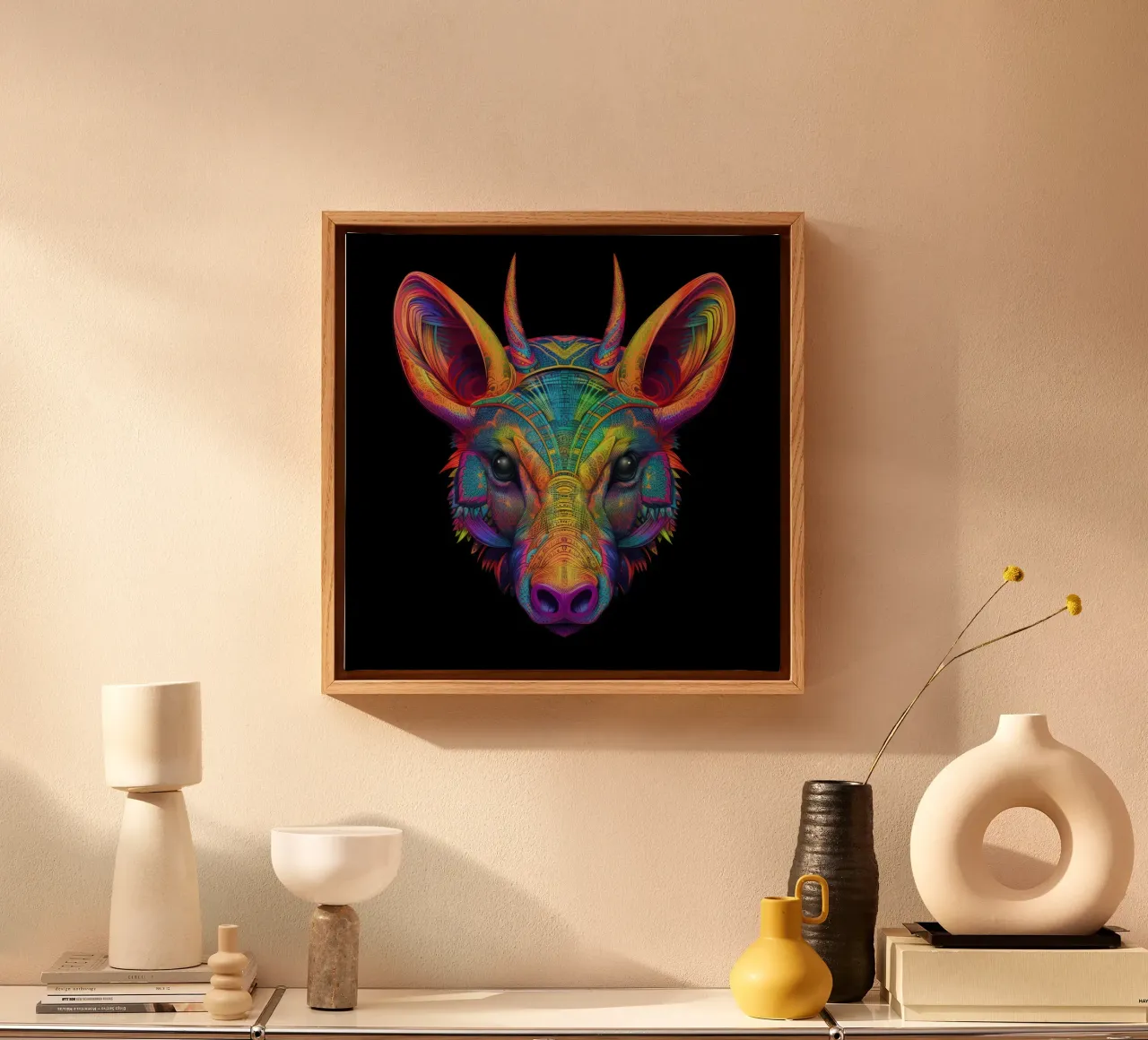 Tatoo Aardvark lienzo de Animal Portraits