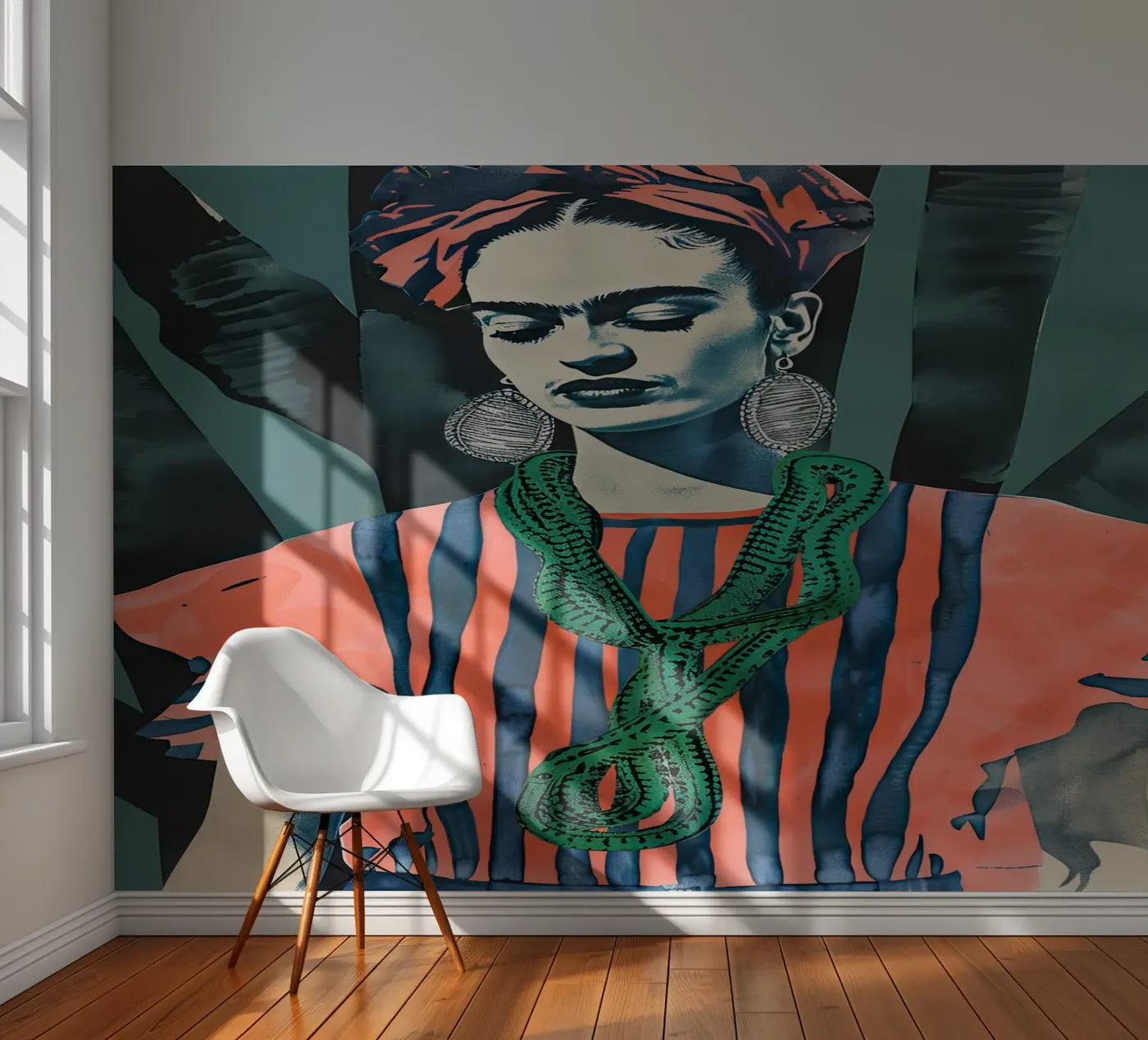 Frida fotobehang van DaarbyN