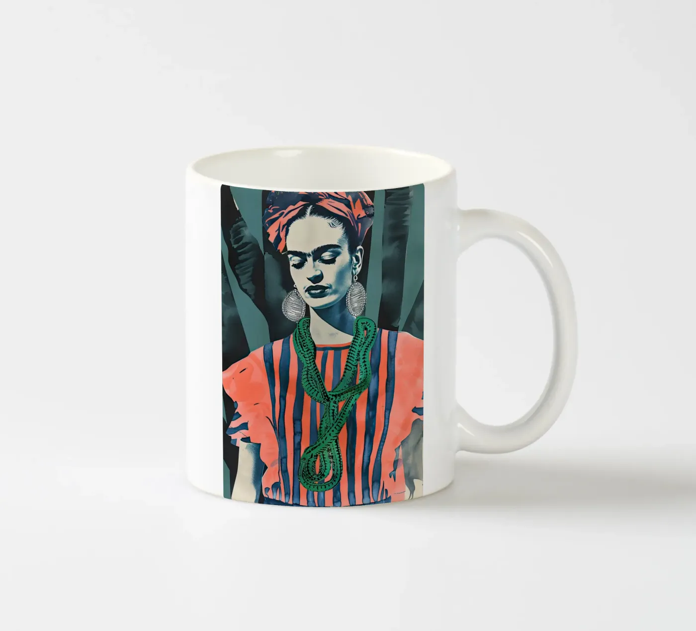 Frida ceramic mug by DaarbyN