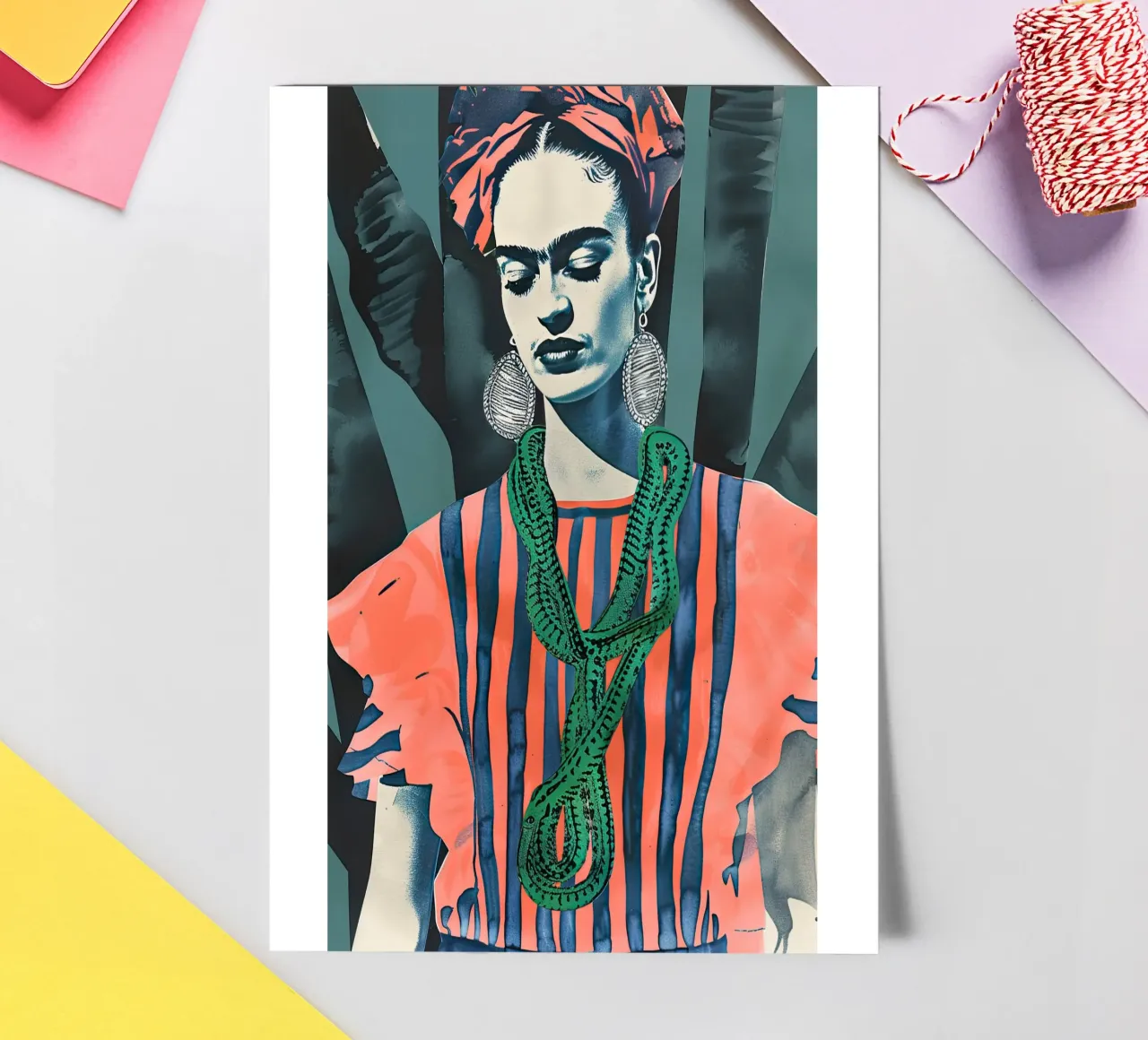 Frida sticker sheet by DaarbyN