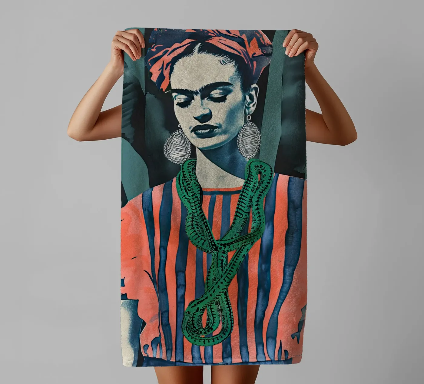 Frida badhanddoek van DaarbyN