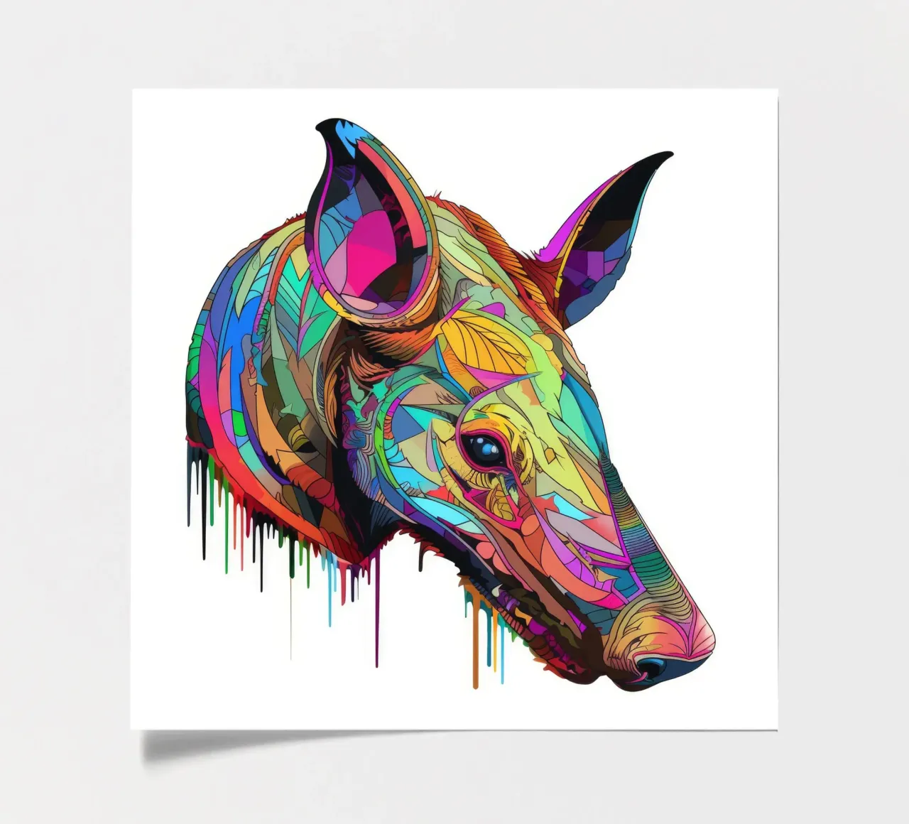 Tatoo Aardvark foglio adesivo da Animal Portraits