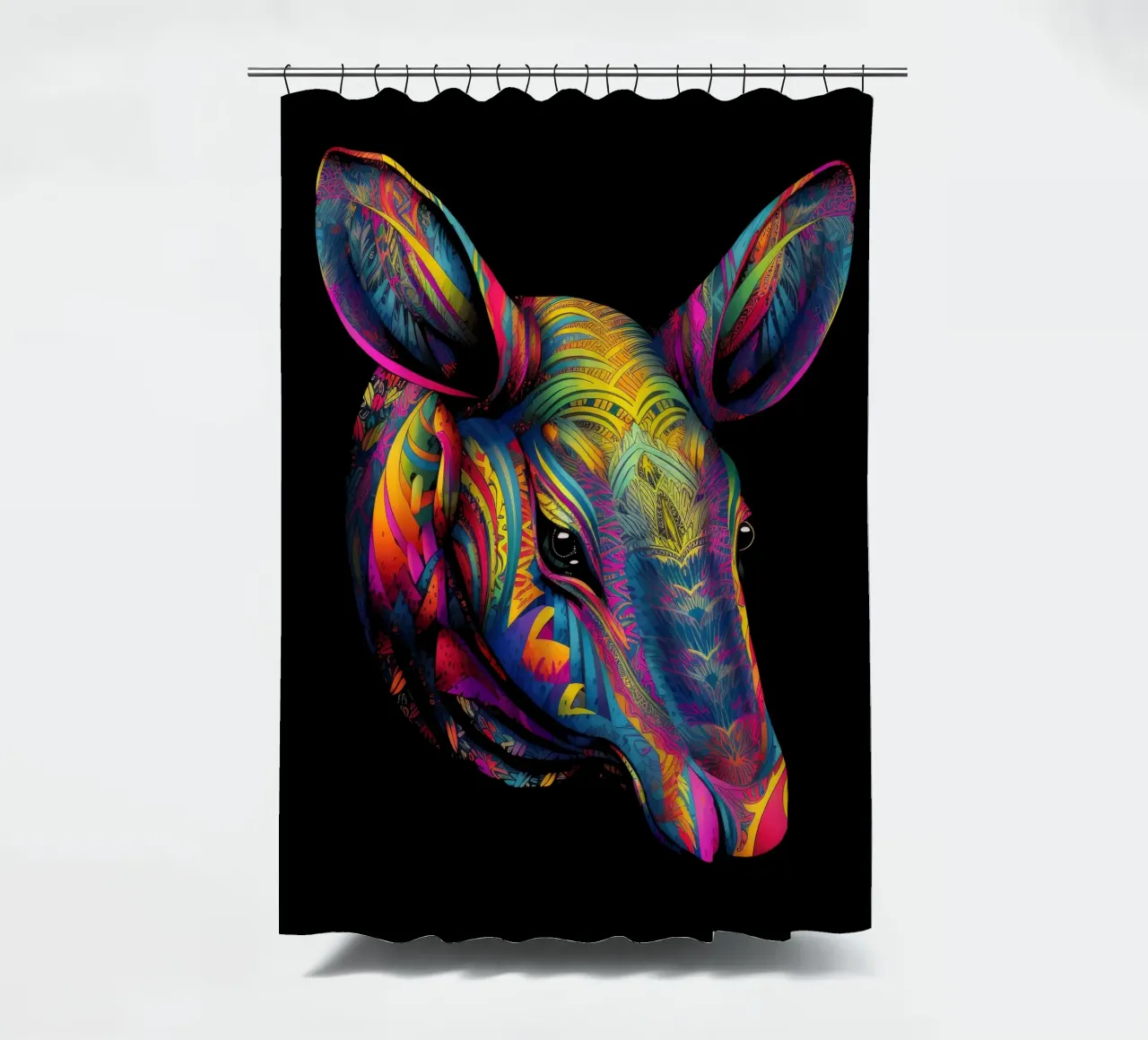 Tatoo Aardvark tenda da doccia da Animal Portraits