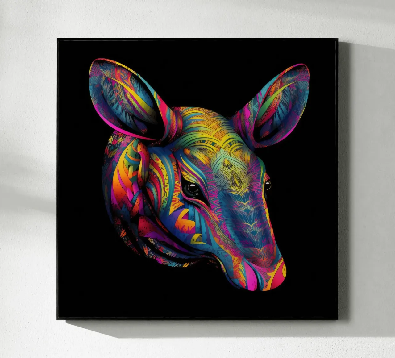 Tatoo Aardvark plexiglass da Animal Portraits