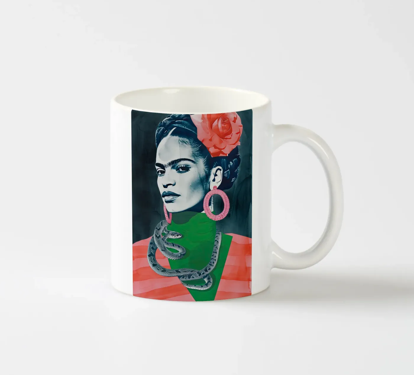 Frida ceramic mug by DaarbyN