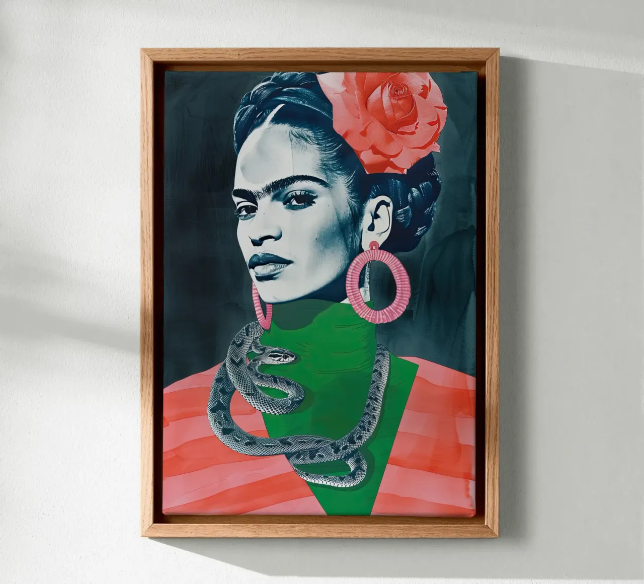 Frida canvas by DaarbyN