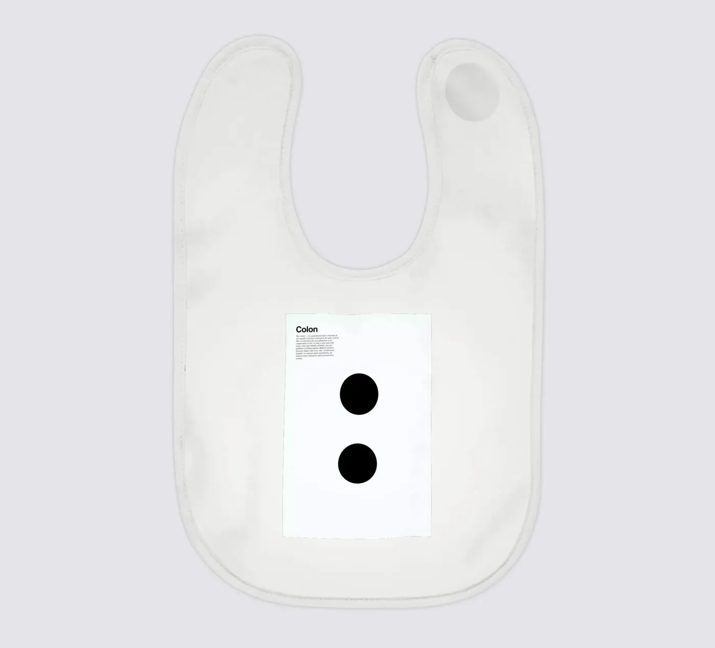 Colon bavoir de LeDieg