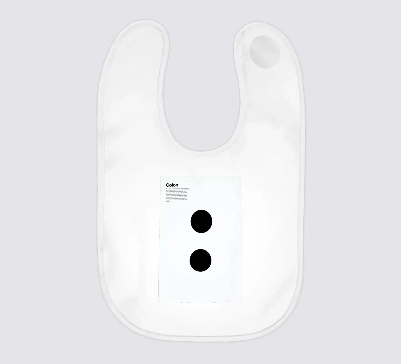 Colon bavoir de LeDieg