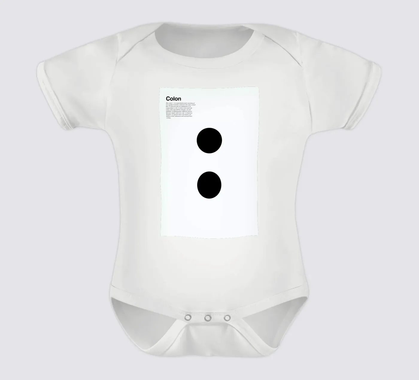 Colon body bébé de LeDieg