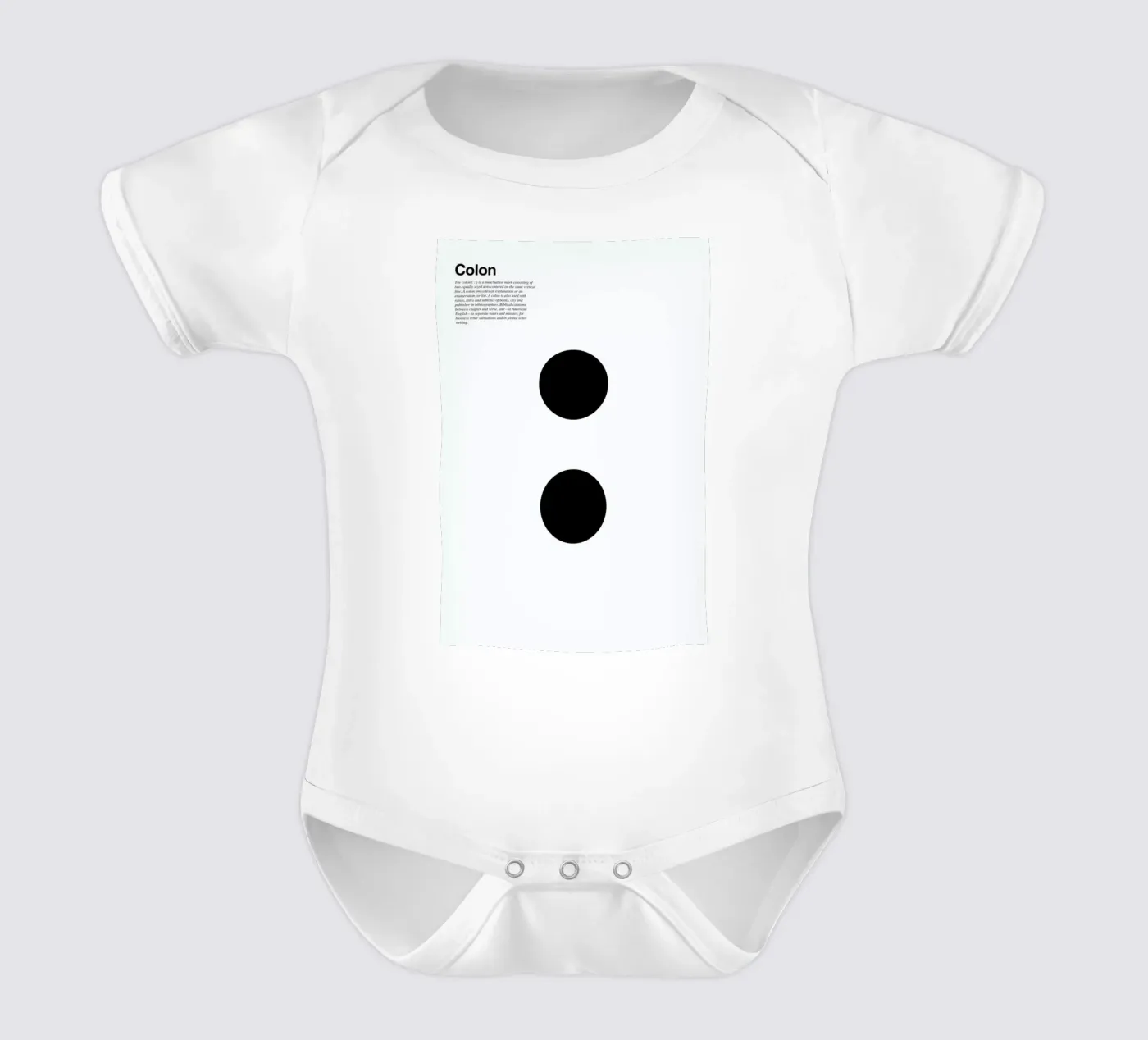 Colon body bébé de LeDieg
