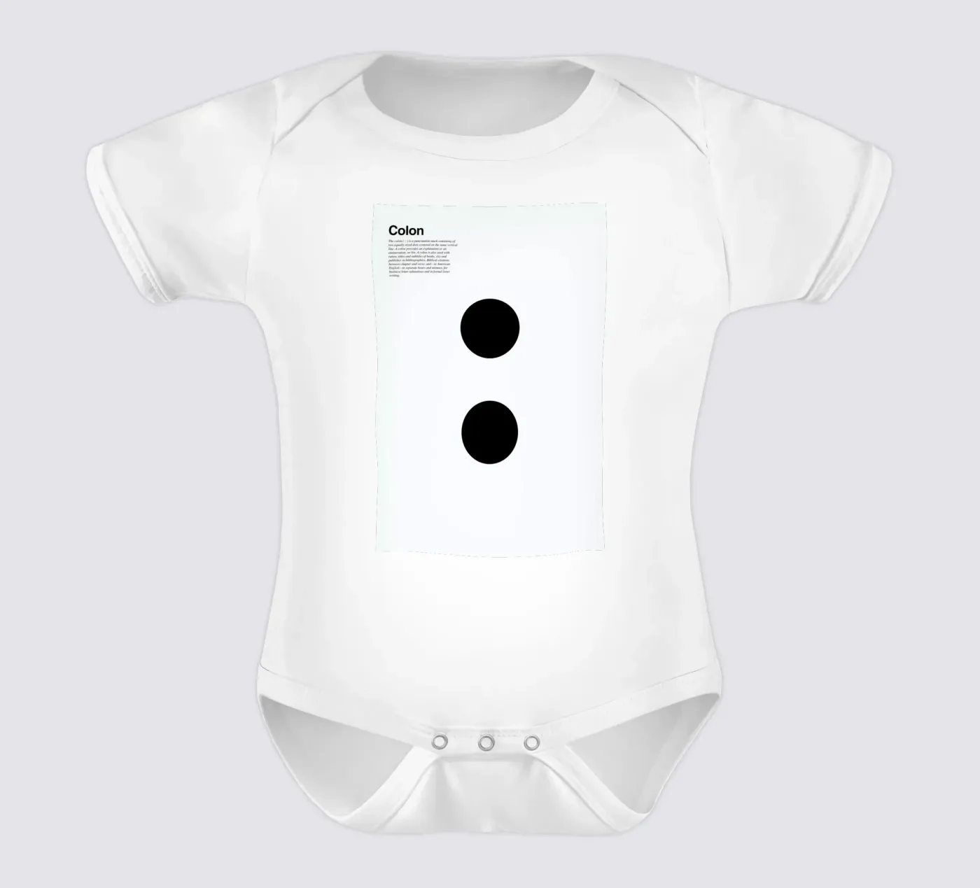 Colon body bébé de LeDieg