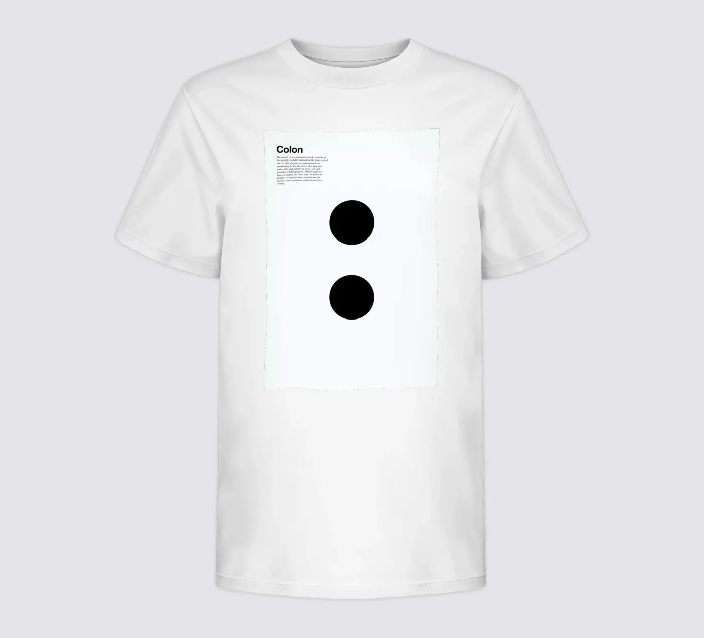 Colon t-shirt bambini da LeDieg