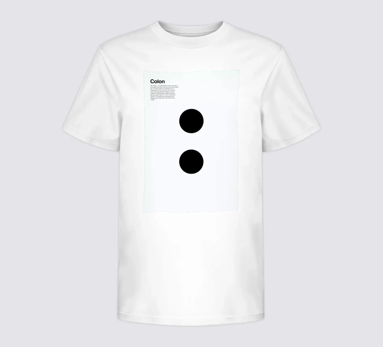 Colon kinder t-shirt van LeDieg