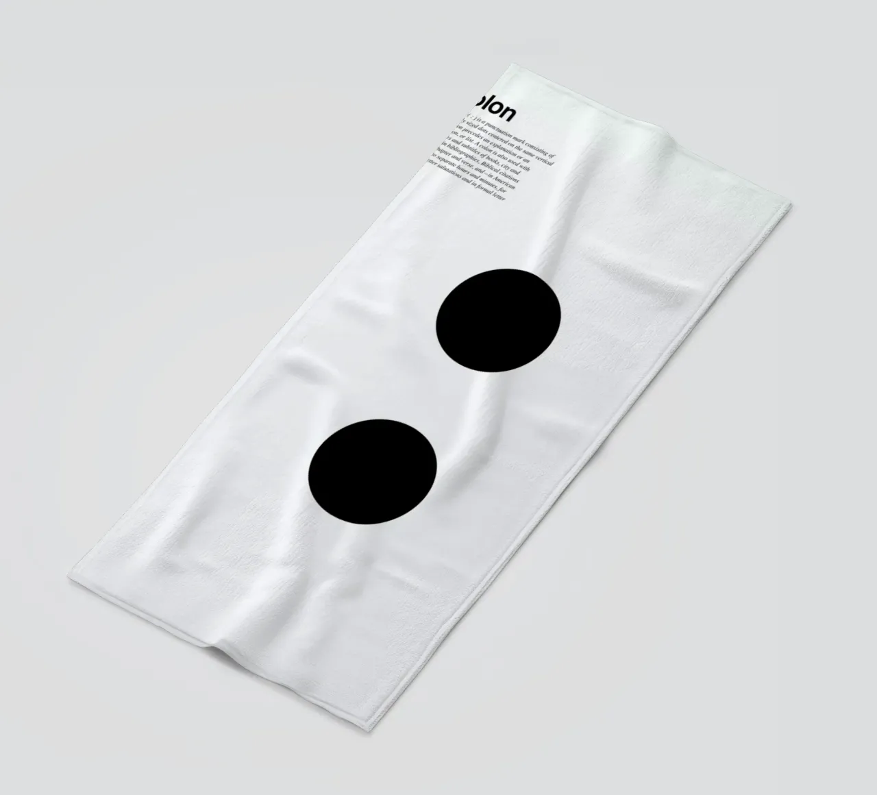 Colon beach towel by LeDieg