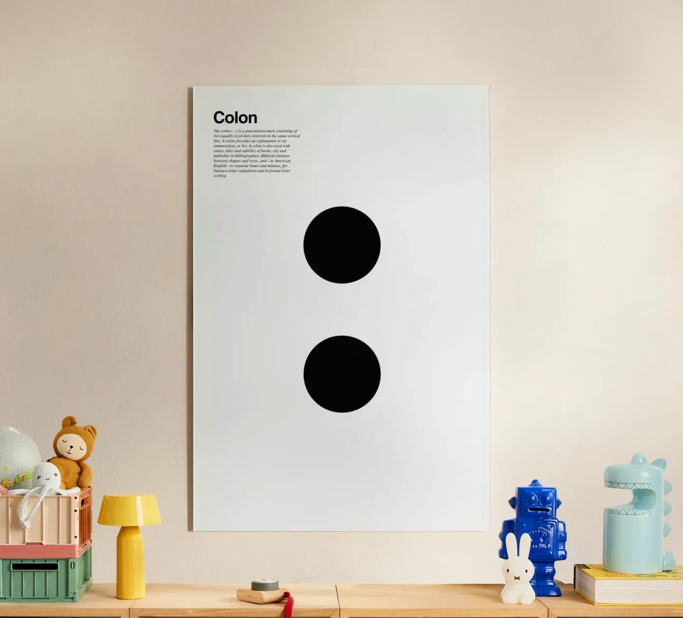 Colon acryl van LeDieg