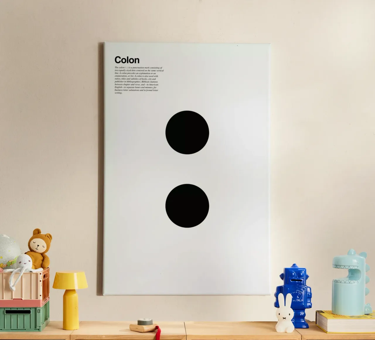 Colon canvas by LeDieg