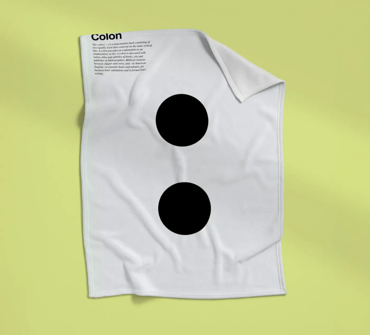 Colon Fleecedecke von LeDieg