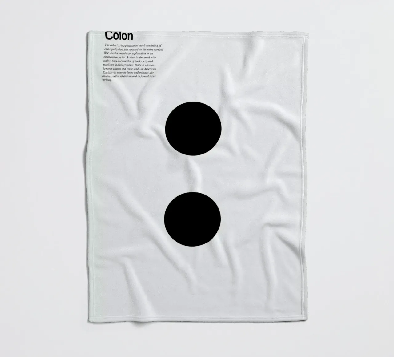 Colon Fleecedecke von LeDieg