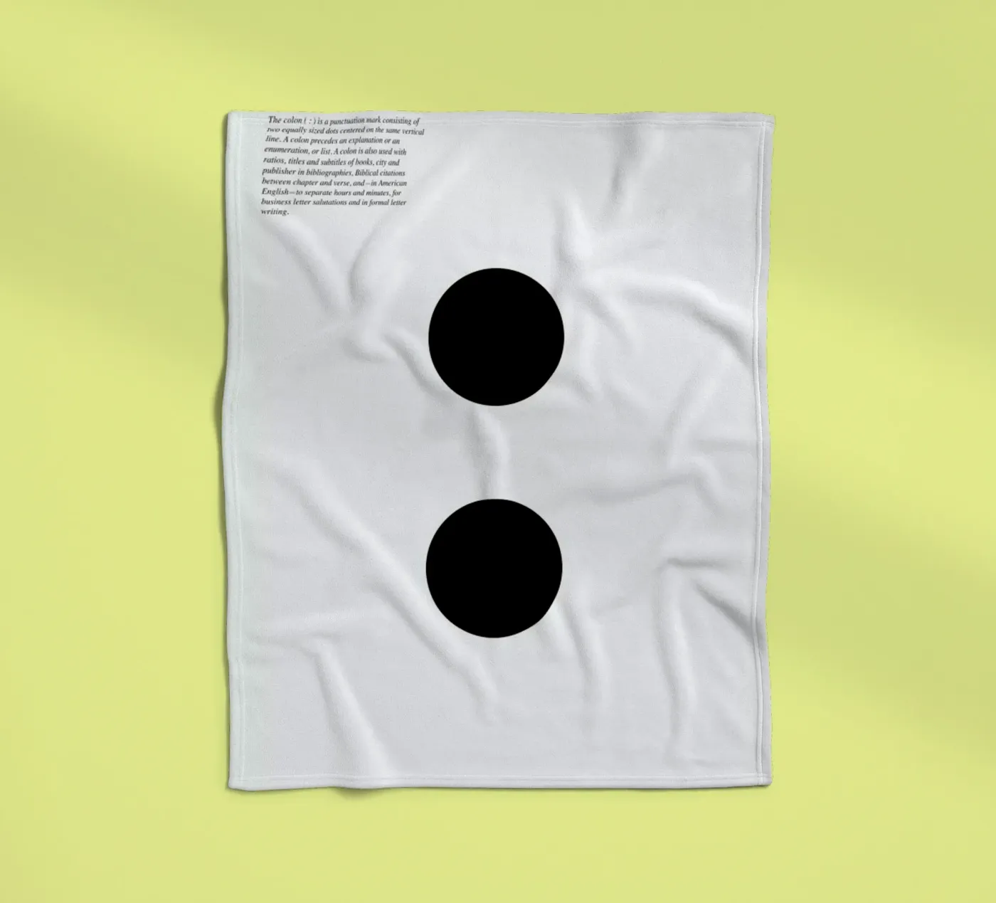 Colon Fleecedecke von LeDieg