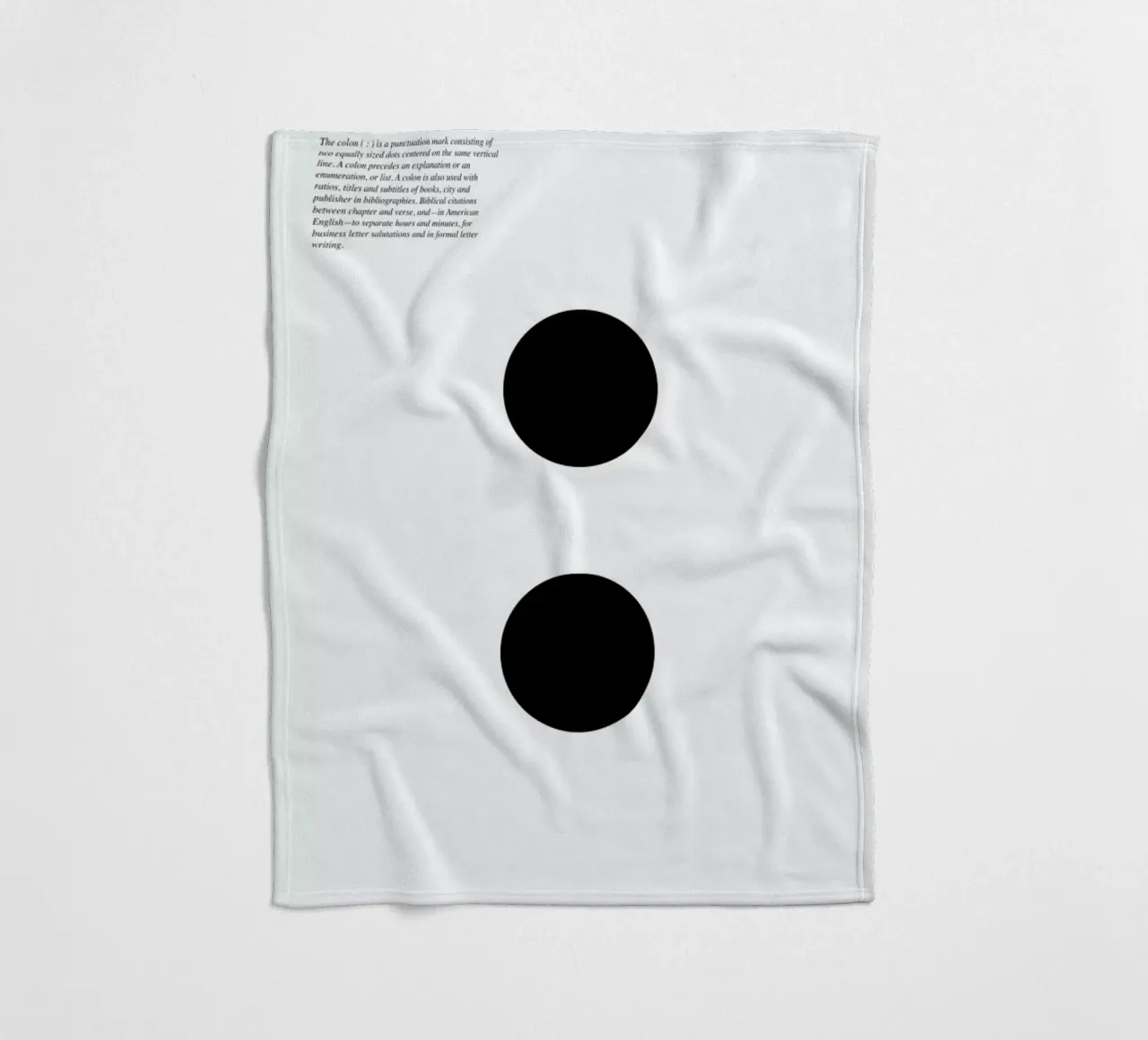 Colon Fleecedecke von LeDieg