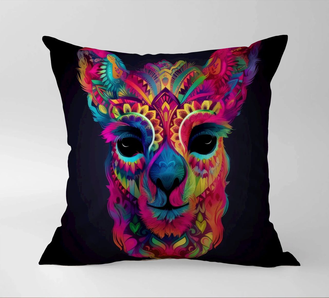 Tatoo Alpaca cuscino da Animal Portraits
