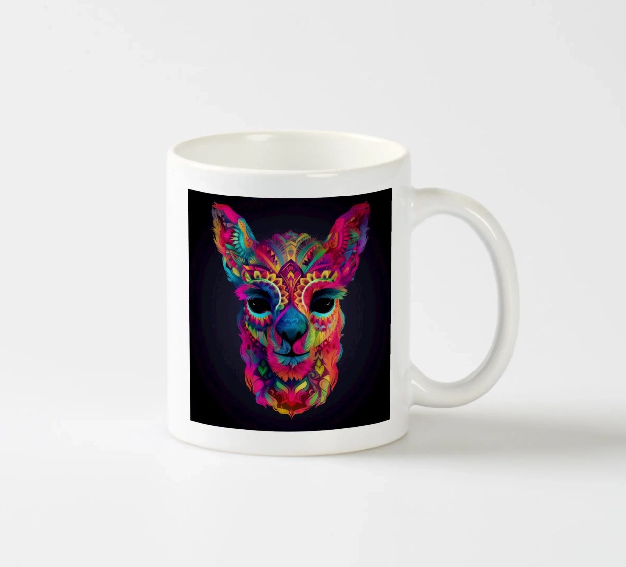 Tatoo Alpaca tazza in ceramica da Animal Portraits