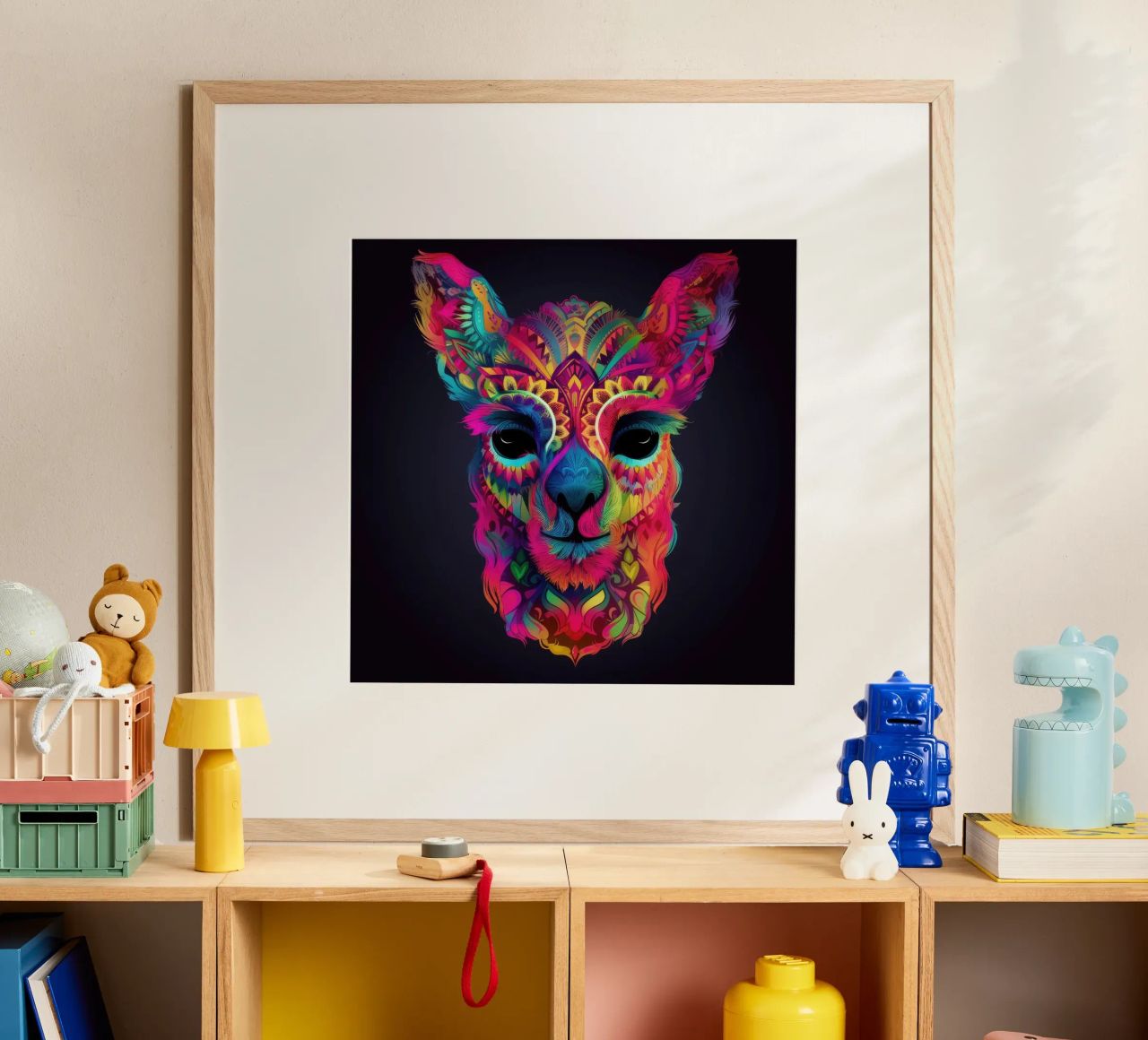 Tatoo Alpaca carta hahnemühle da Animal Portraits