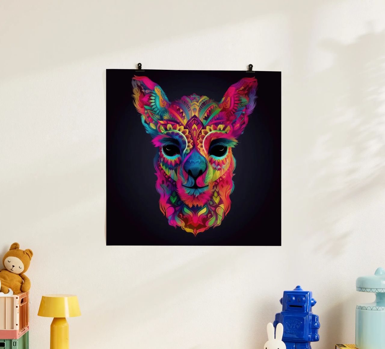 Tatoo Alpaca carta hahnemühle da Animal Portraits