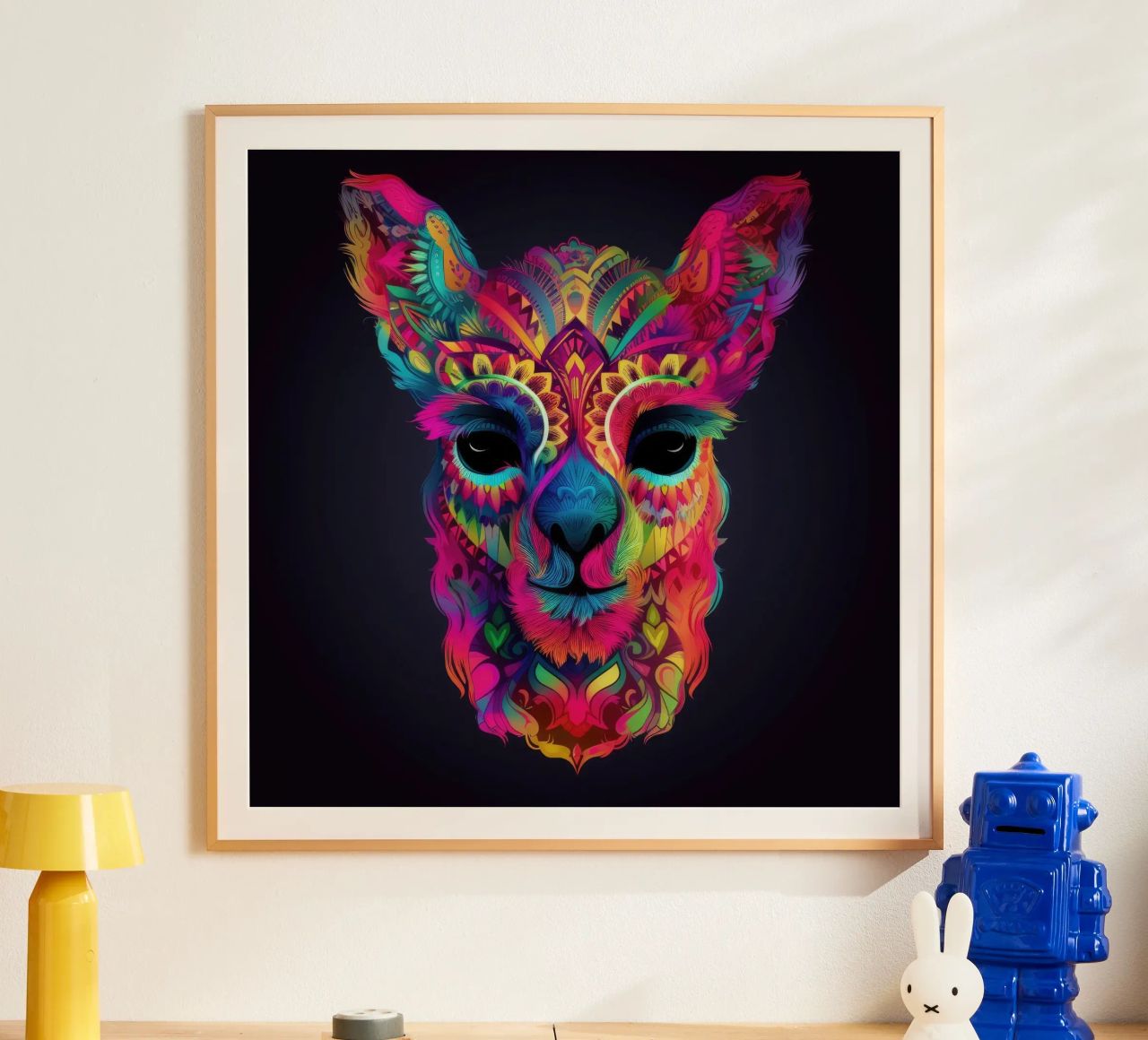 Tatoo Alpaca carta hahnemühle da Animal Portraits