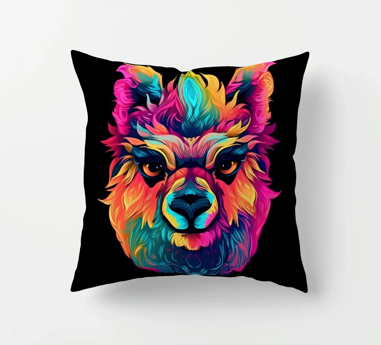 Tatoo Alpaca cuscino da Animal Portraits