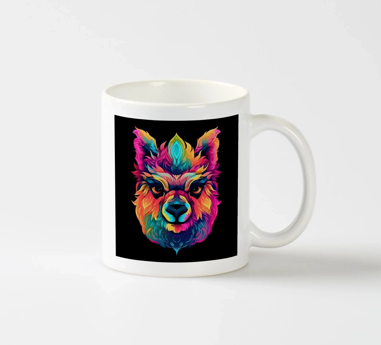 Tatoo Alpaca tazza in ceramica da Animal Portraits