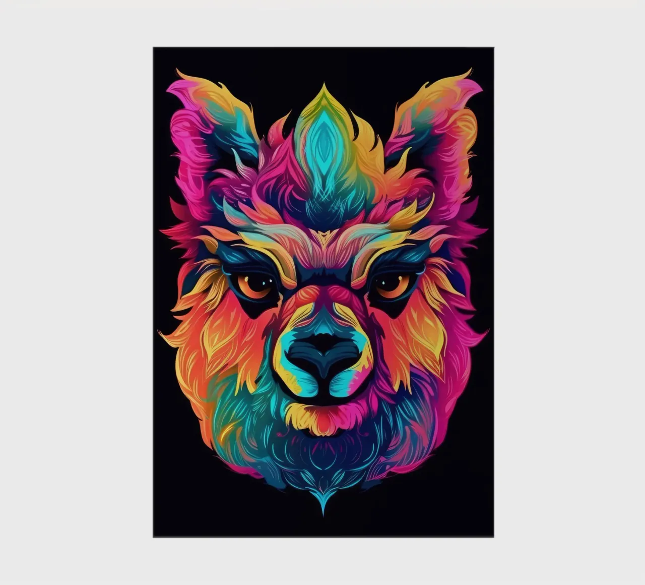 Tatoo Alpaca notebook by Animal Portraits