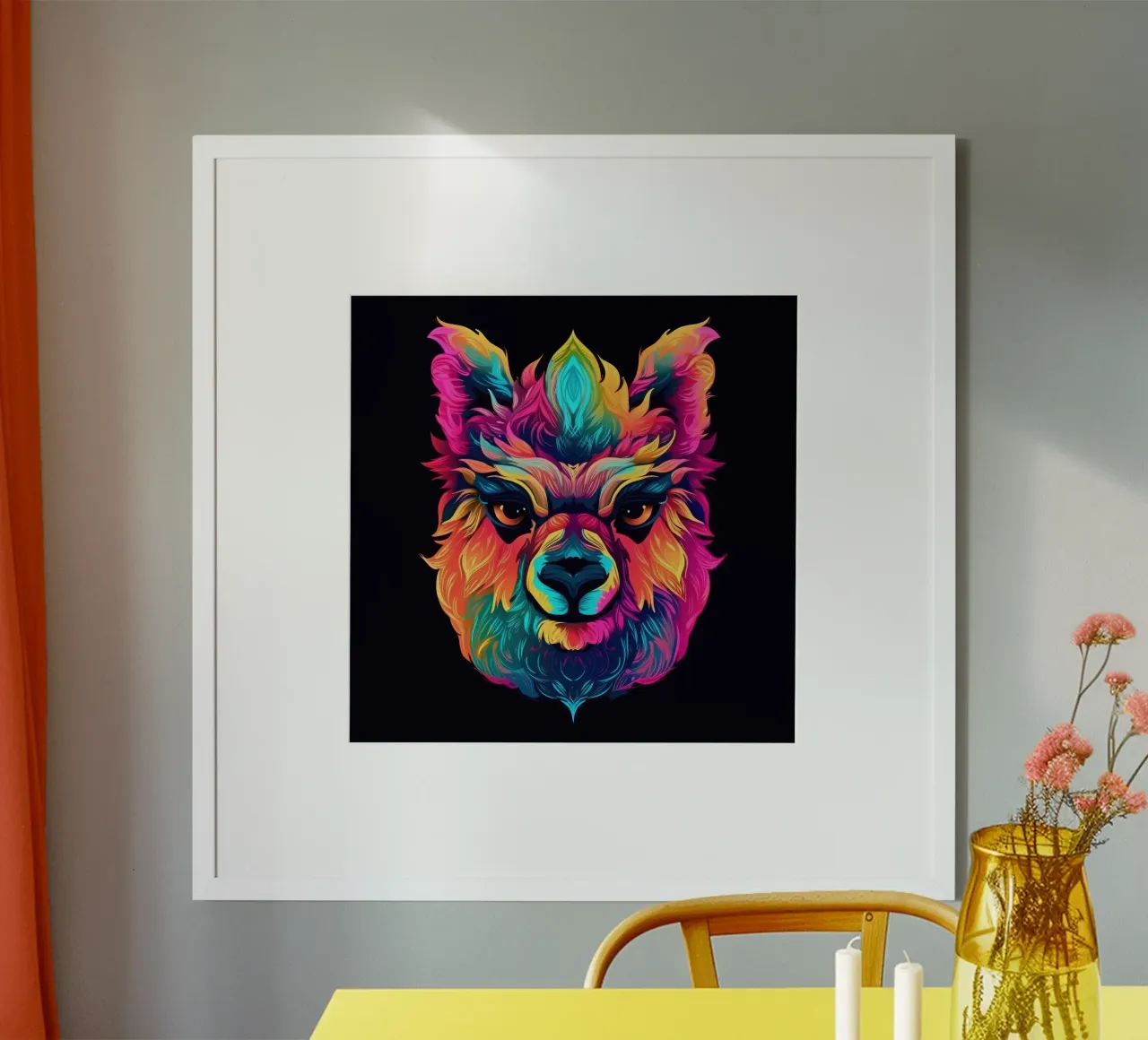 Tatoo Alpaca hahnemühle de Animal Portraits