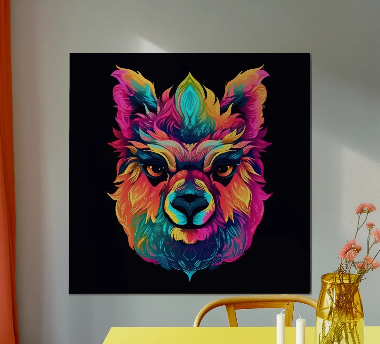 Tatoo Alpaca hahnemühle de Animal Portraits