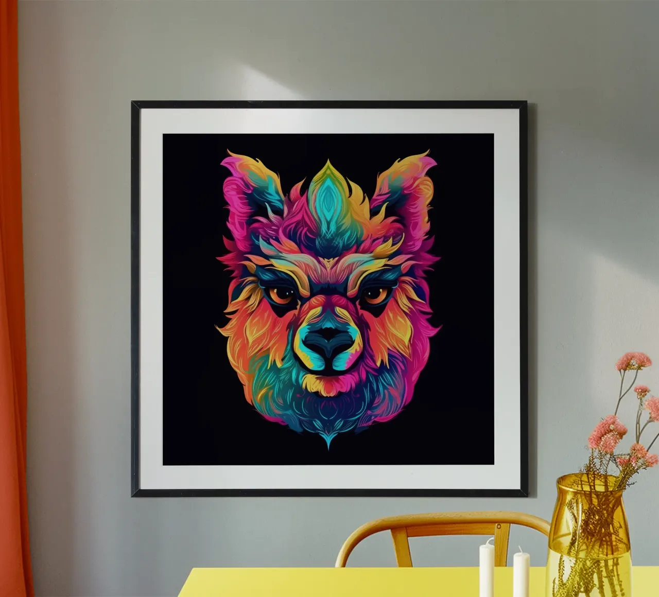Tatoo Alpaca hahnemühle de Animal Portraits