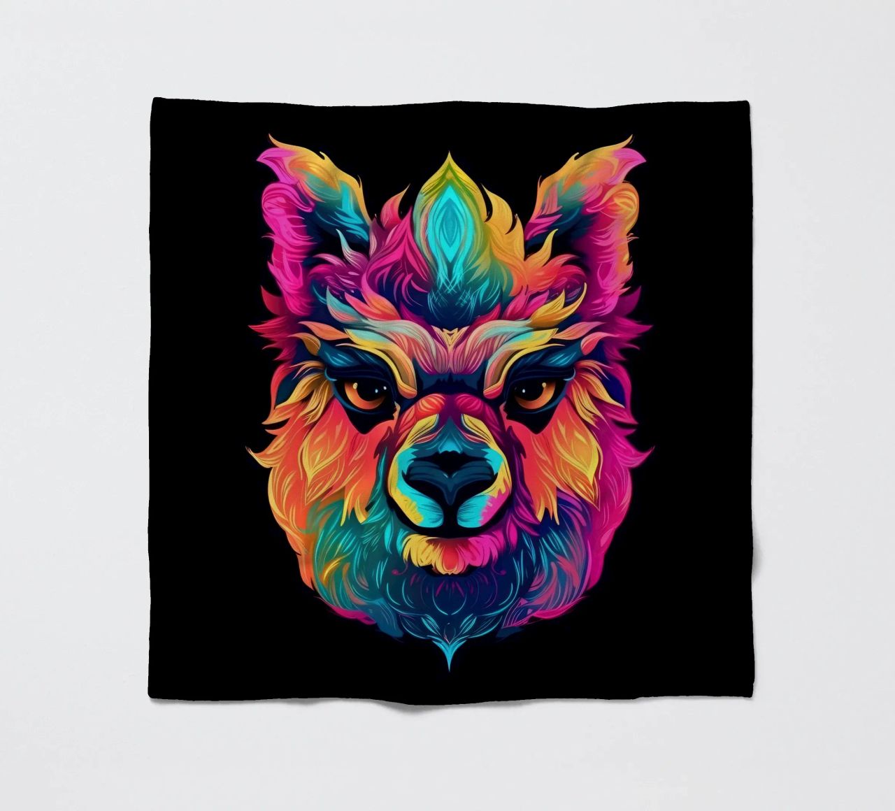 Tatoo Alpaca coperta in pile da Animal Portraits