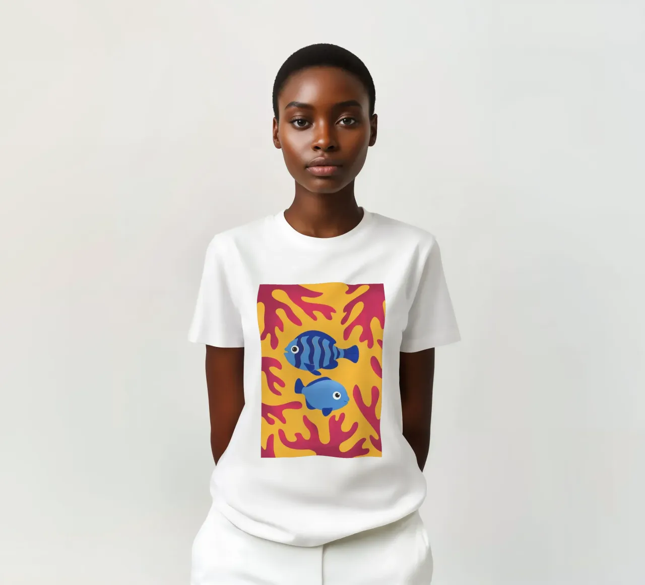 Pesce in acqua t-shirt da Kamera Obskura