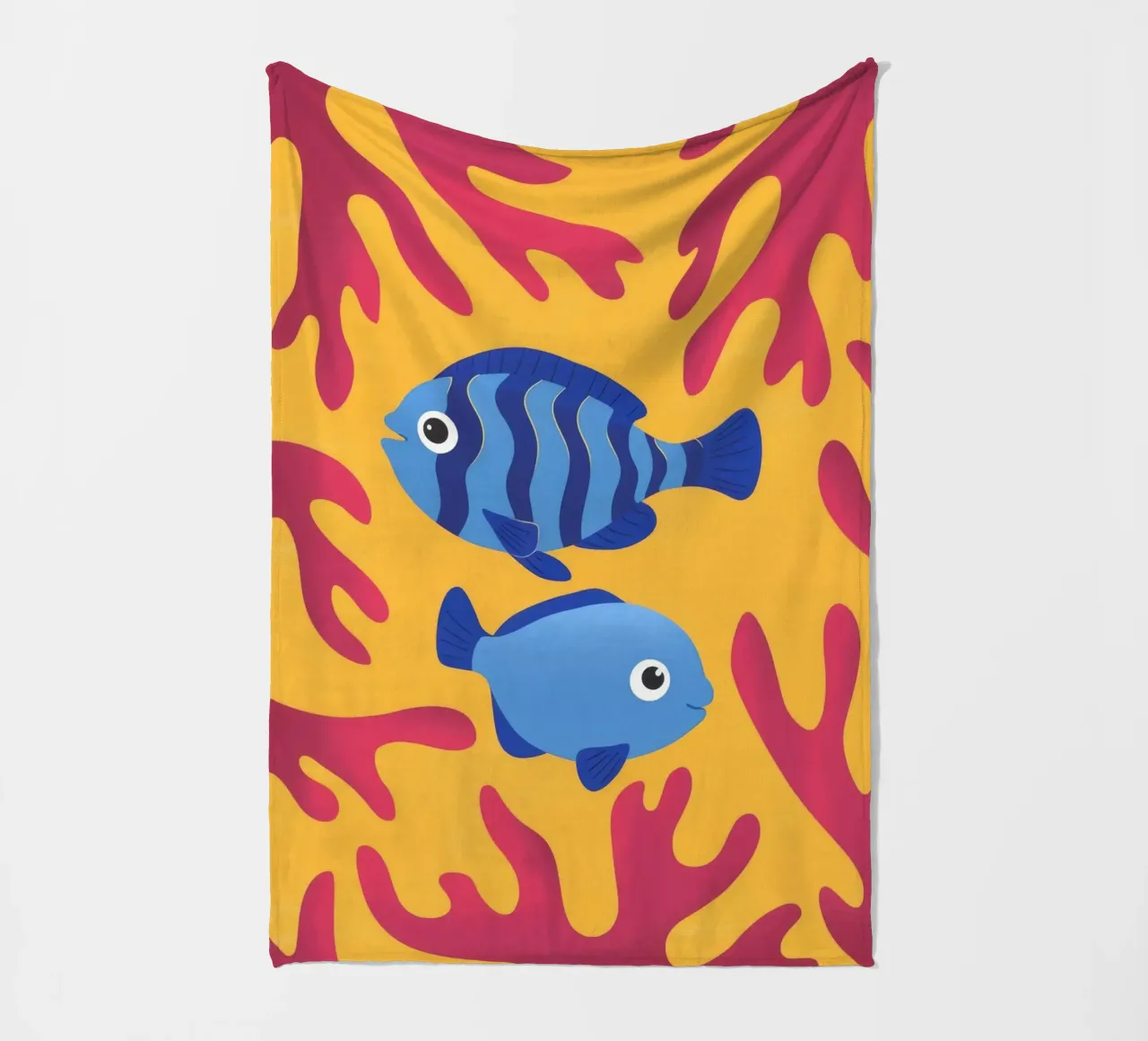 Pesce in acqua coperta in pile da Kamera Obskura