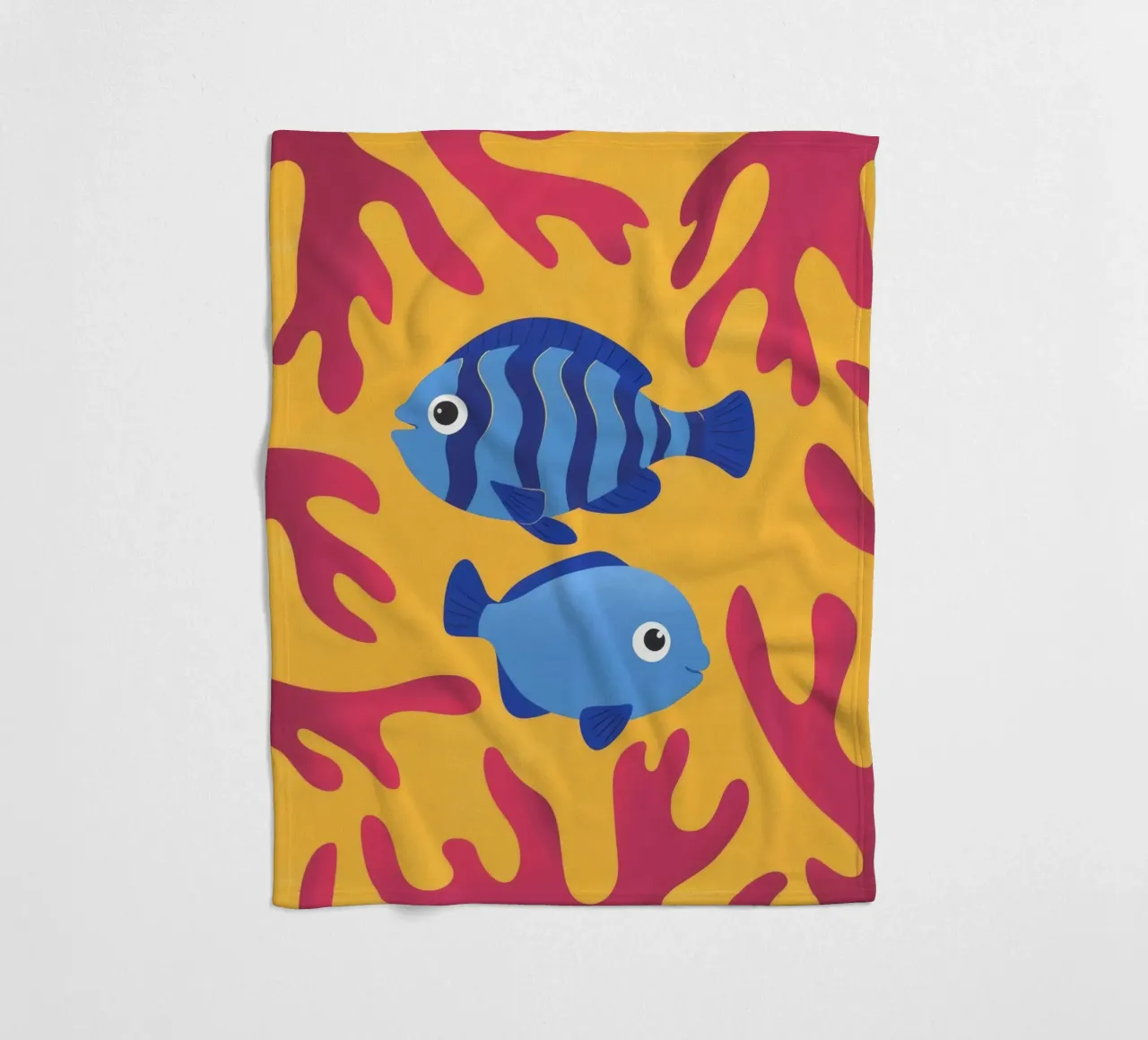 Pesce in acqua coperta in pile da Kamera Obskura