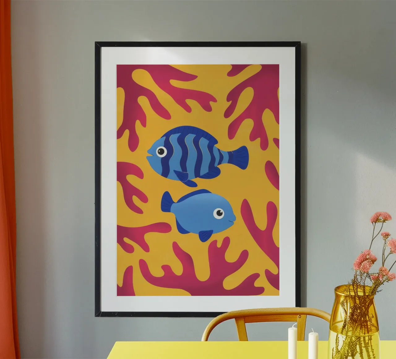 Pesce in acqua carta hahnemühle da Kamera Obskura