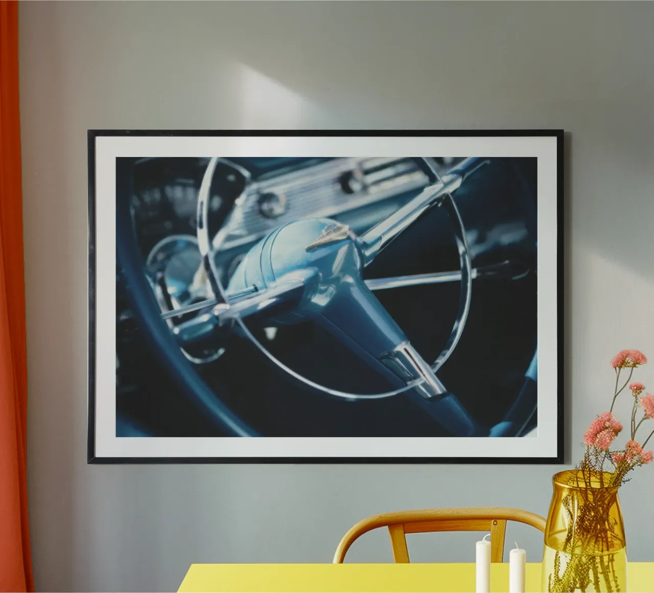 Chevrolet blu poster da Dave Hare Photography