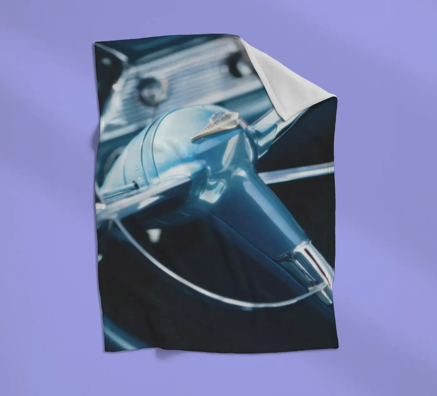 Blauer Chevy Fleecedecke von Dave Hare Photography