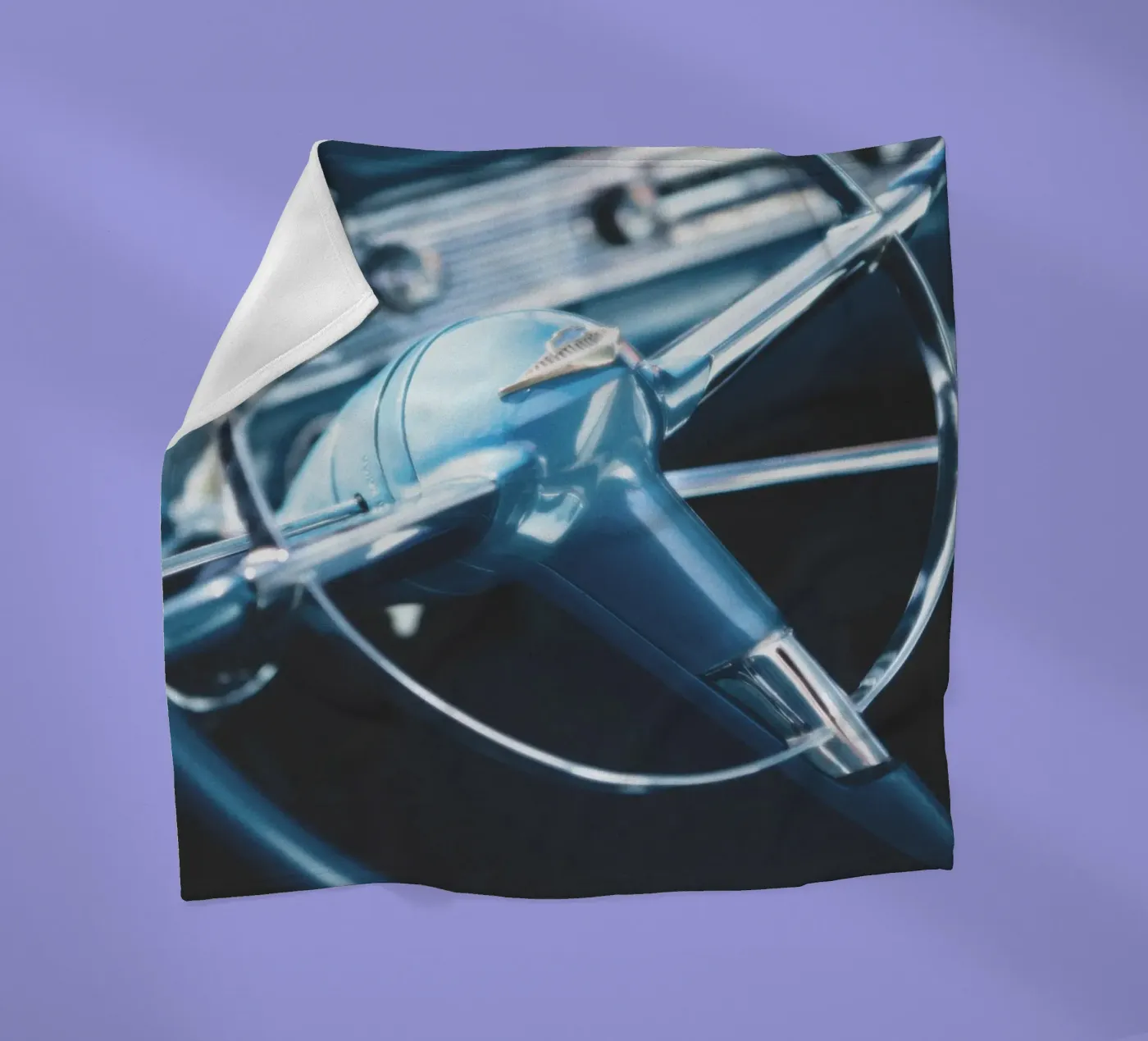 Blauer Chevy Fleecedecke von Dave Hare Photography